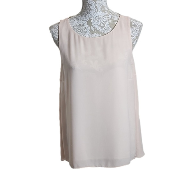 Catherine Malandrino  peach sleeveless  tunic top, size L - Picture 1 of 6
